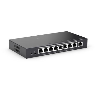 18 Gbps 9 Port Poe Gigabit Switch Managed ZC-S2009P With 8 PoE+ Ports