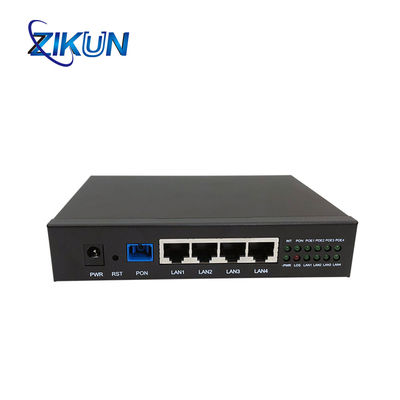 GPON 4 Port ONU Full Gigabit IEEE802.3af PoE ONU For CCTV Camera