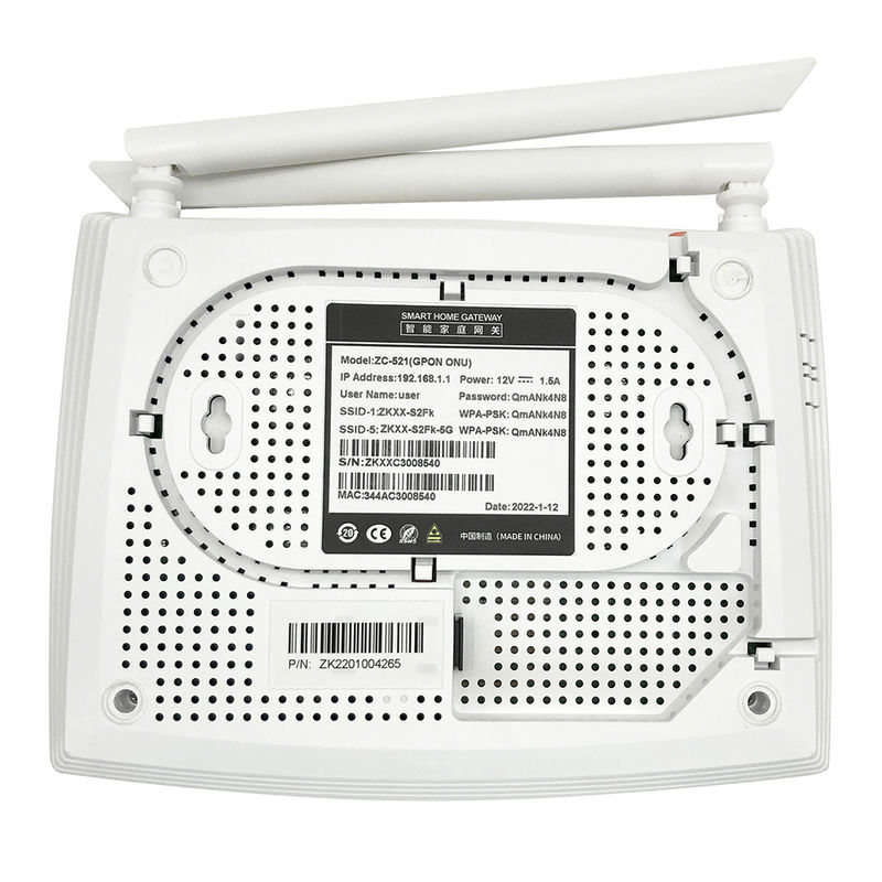 AC Wifi GPON ONU 1GE 3FE 1POTS 2.4G 5G Dual Band ONT For FTTH FTTB FTTX Network