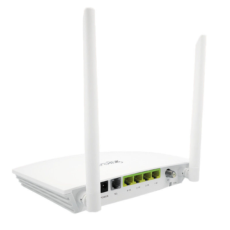 ZC-520 ONU CATV WIFI 1POTS 1GE 3FE 1Phone UPC ONT GPON EPON Modem Router