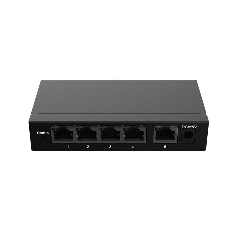 5 Ports Gigabit Access PoE Ethernet Switch Cloud Managed For Enterprises Hotels