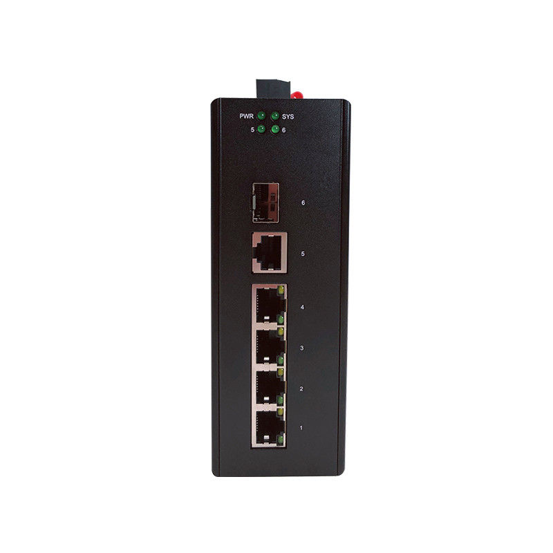 6 Ports Unmanaged Industrial Ethernet Switch 20/40/60/80/100KM ZC-S2006G